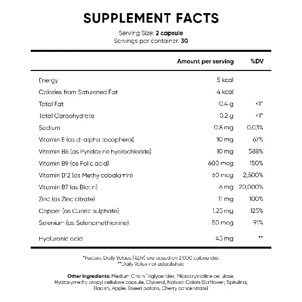 What is in Moerie Capsules